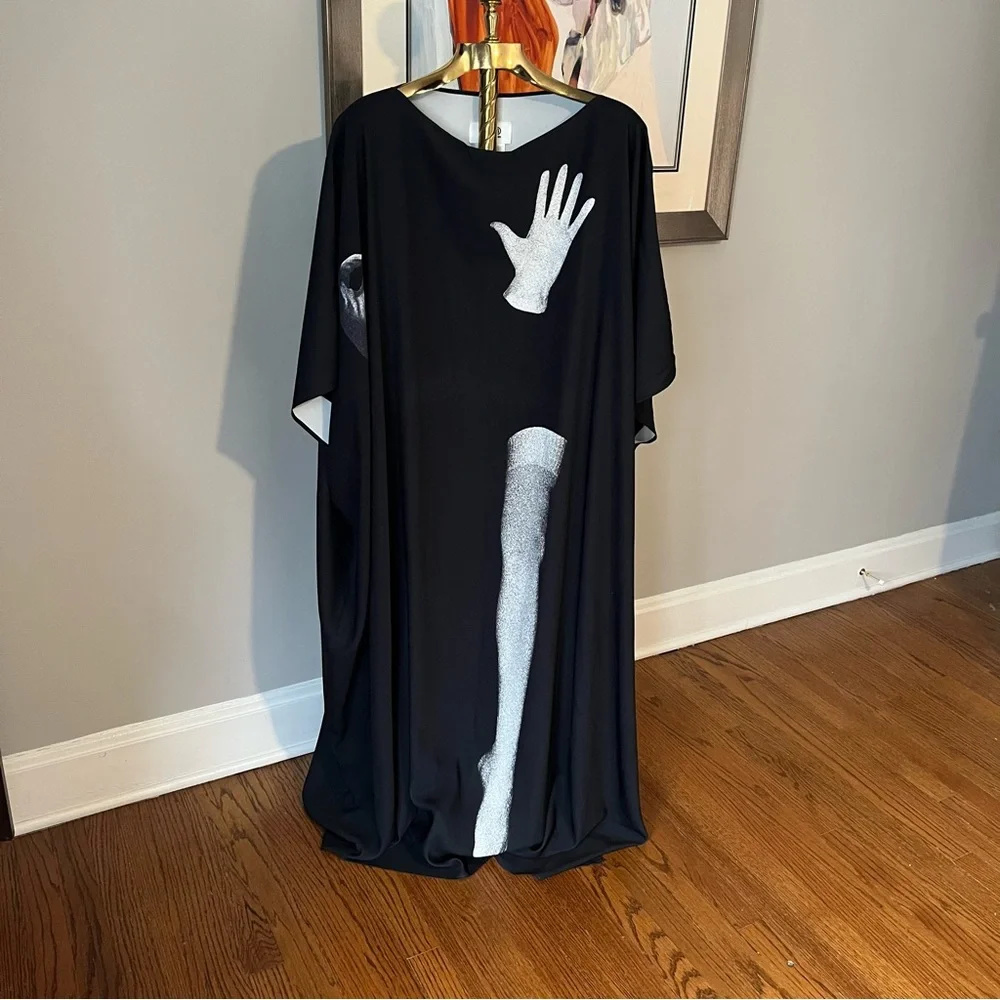 MM6 MAISON MARGIELA Maxi Dress Size Medium Made in Italy - Picture 6 of 14